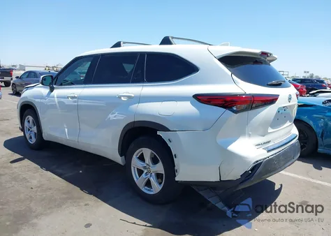 2021 Toyota Highlander L из США, поврежденный, VIN 5TDCZRAH7MS064535